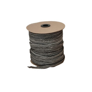 Cinta campechana ancho 12 mm en rollo multicolor de alta resistencia para amarre industrial.